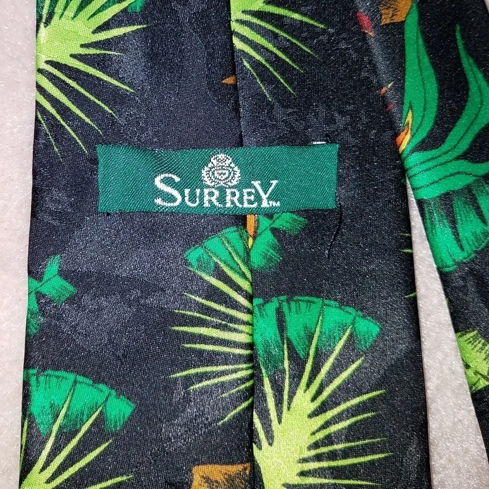 Toucans Birds Surrey Neck Tie 57